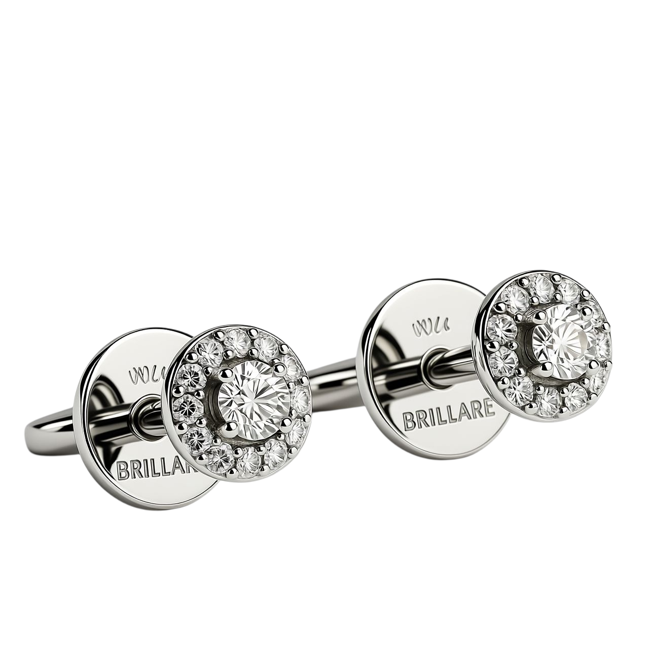 Minđuše sa brilijantima 0.19ct