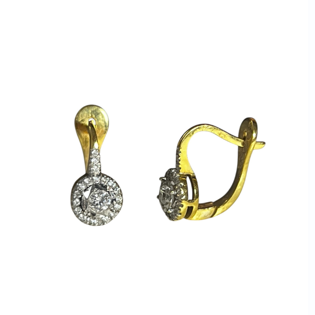 Minđuše sa brilijantima