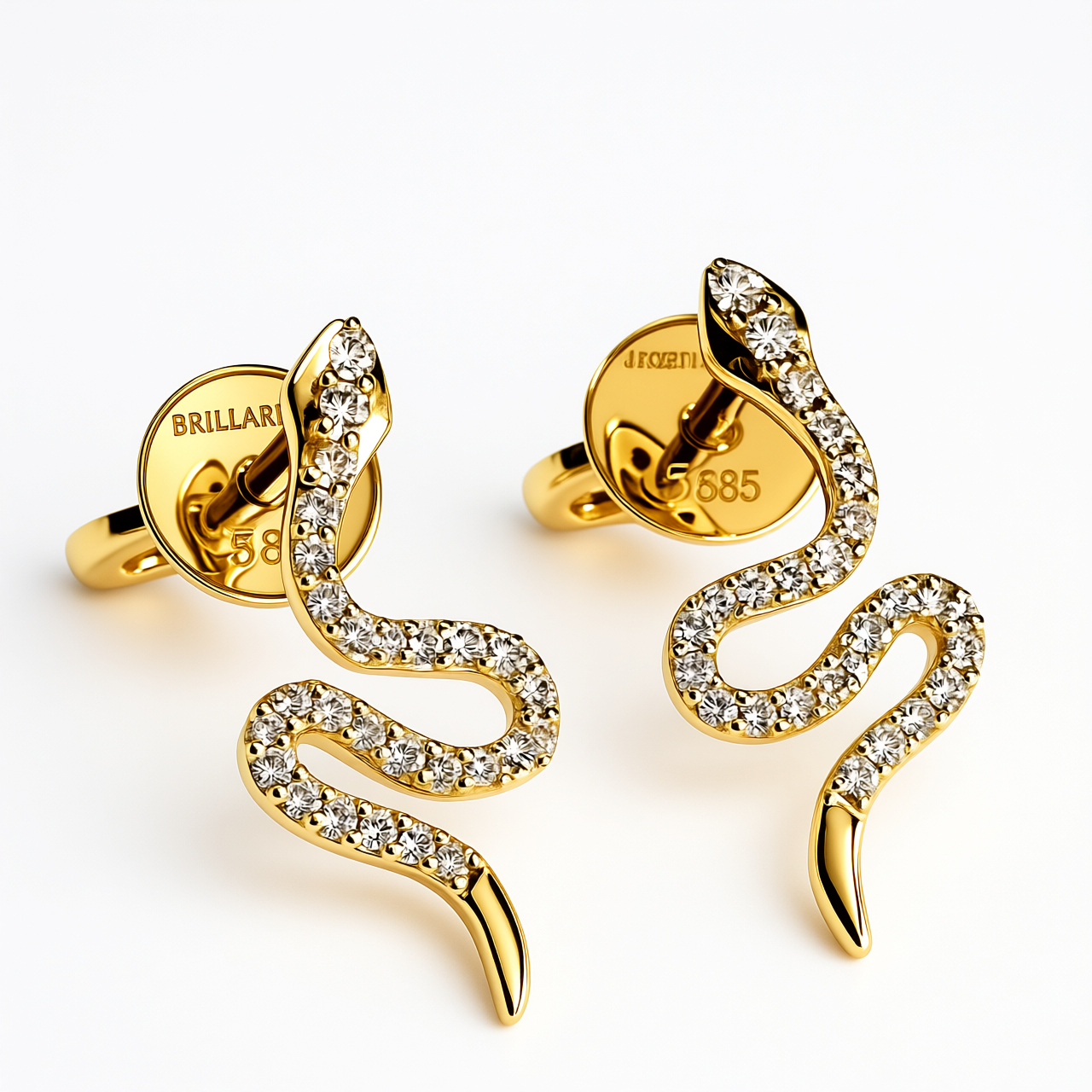 Minđuše sa brilijantima