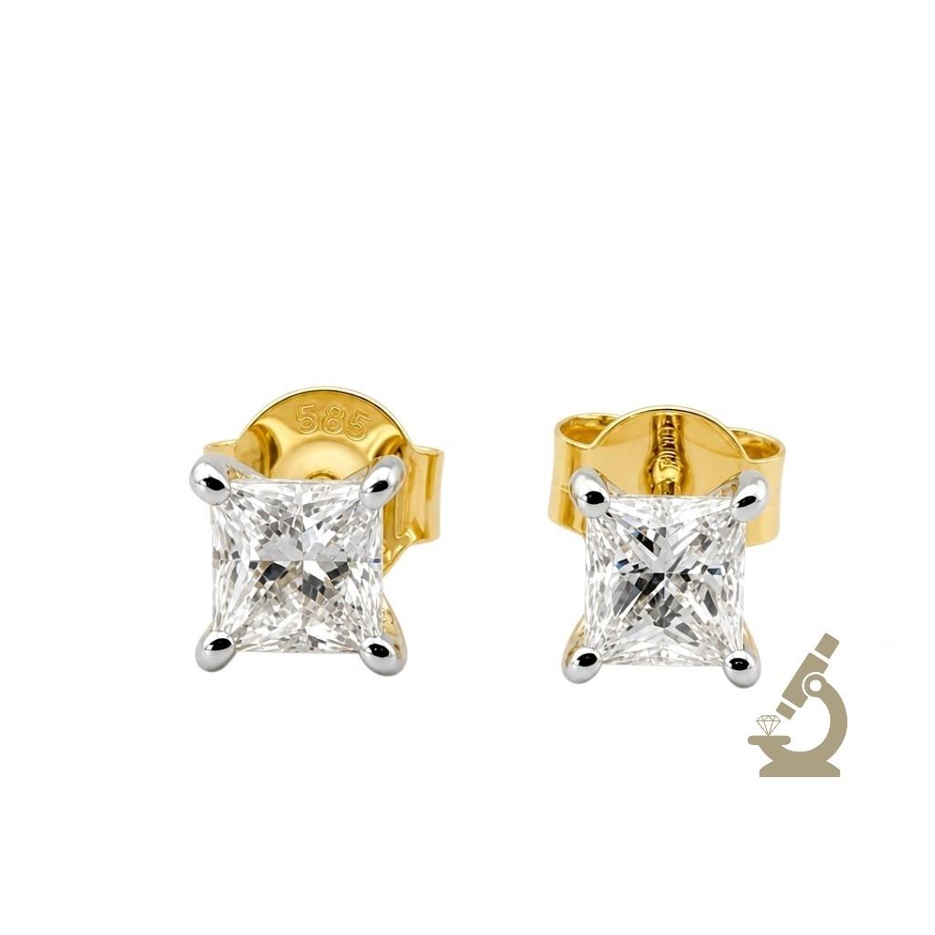 Minđuše lab Princess 0,95ct