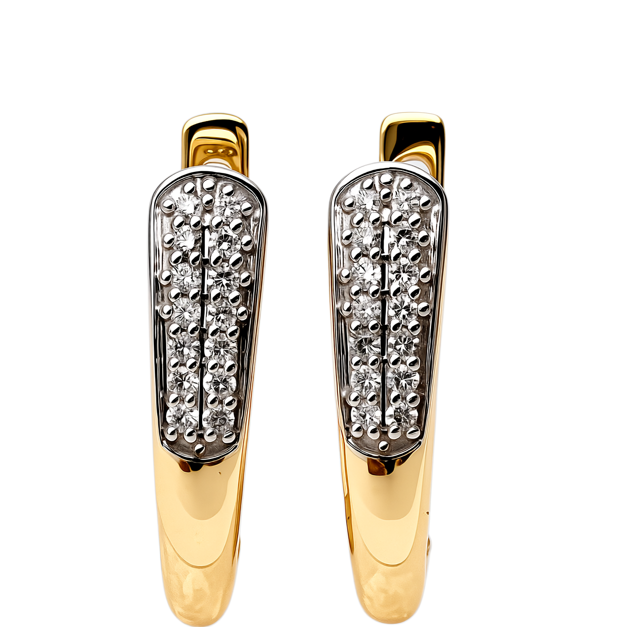 Minđuše sa safirom i brilijantima