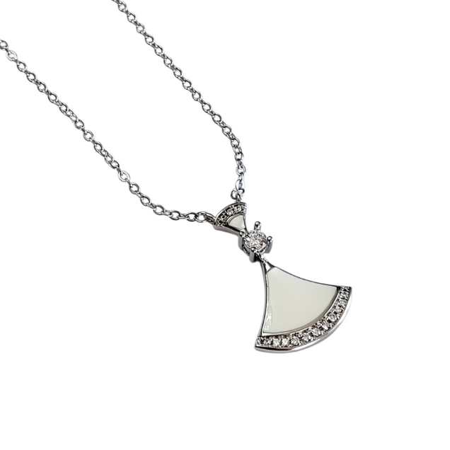 Ogrlica od srebra white