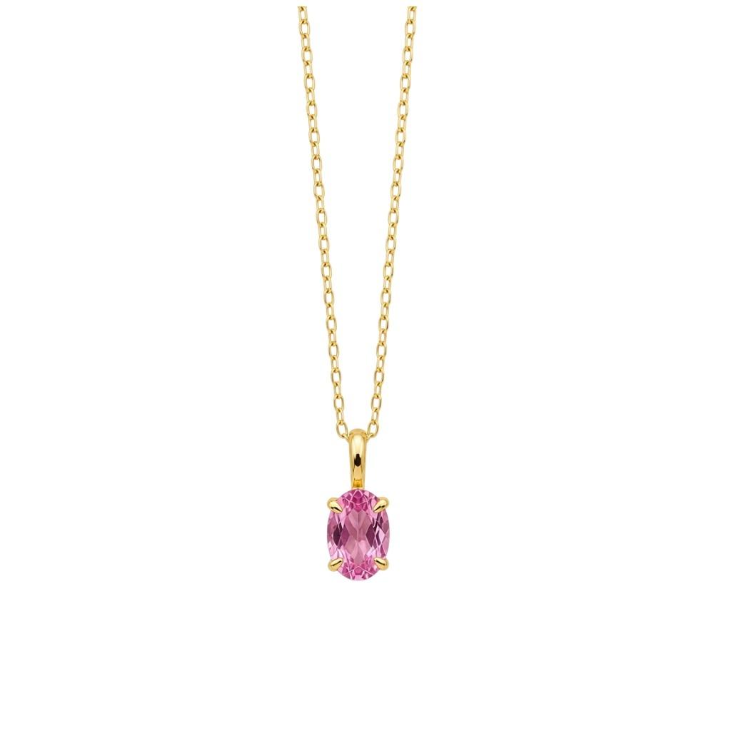 Privezak Pink Safir 0.50ct