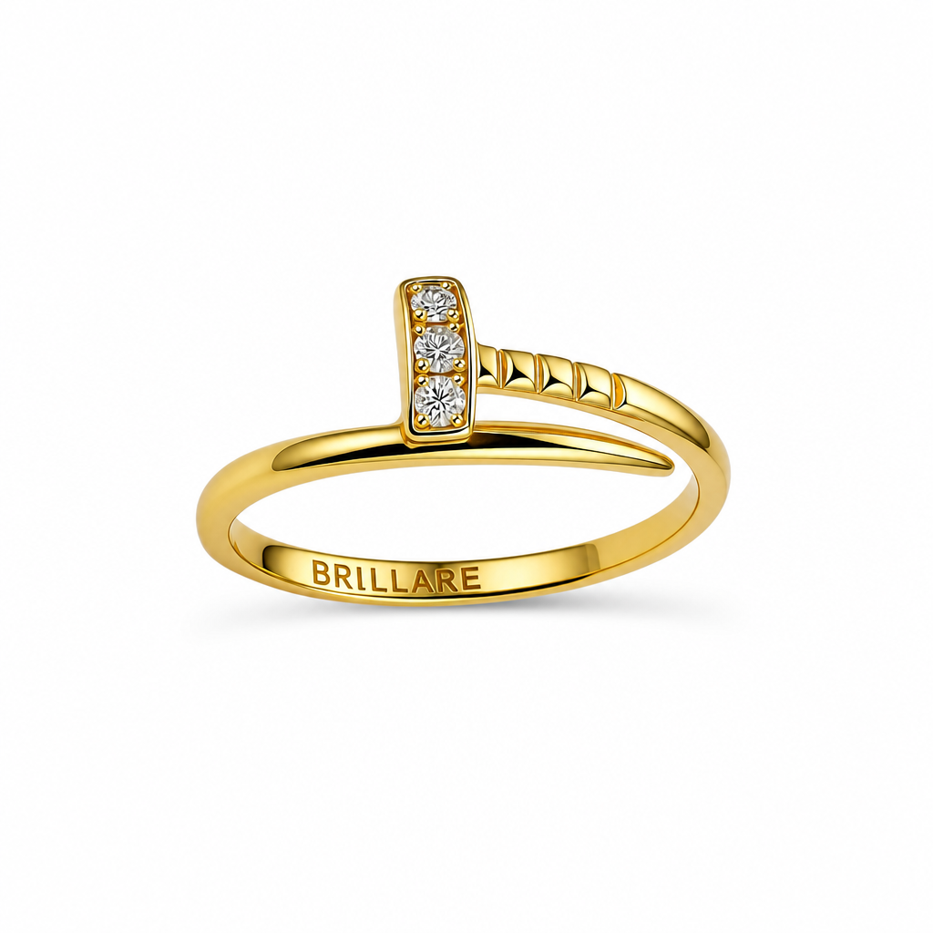Prsten sa brilijantima 0,05ct