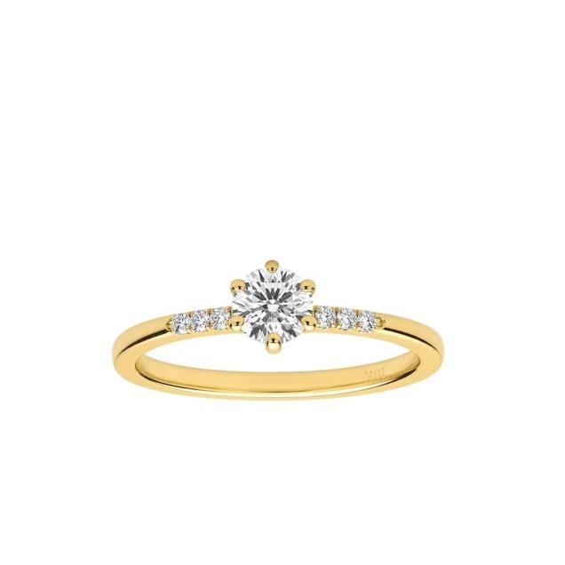 Prsten sa brilijantima 0.26ct 0.02ct