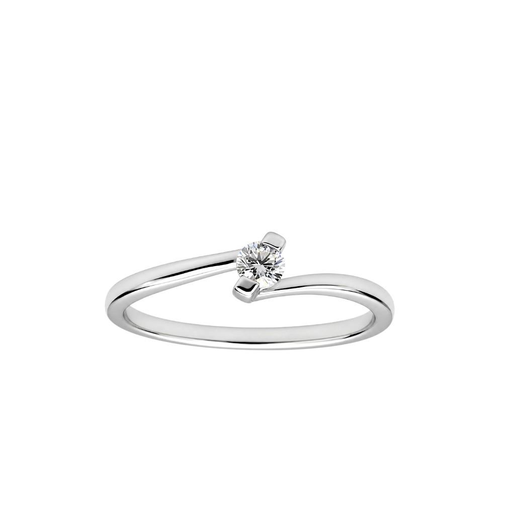 Prsten sa brilijantom 0.06ct