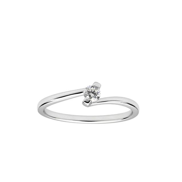 Prsten sa brilijantom 0.06ct