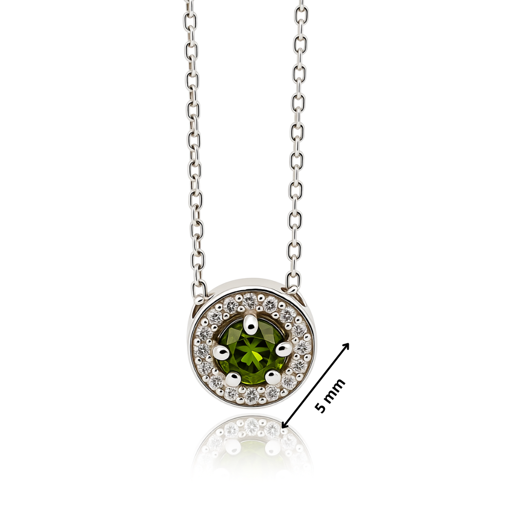 Ogrlica sa turmalinom i brilijantima