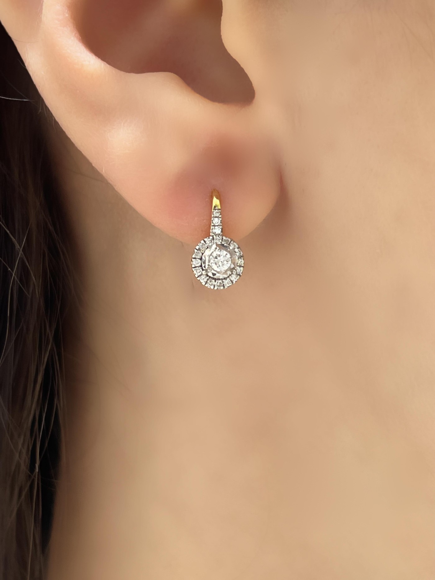 Minđuše sa brilijantima