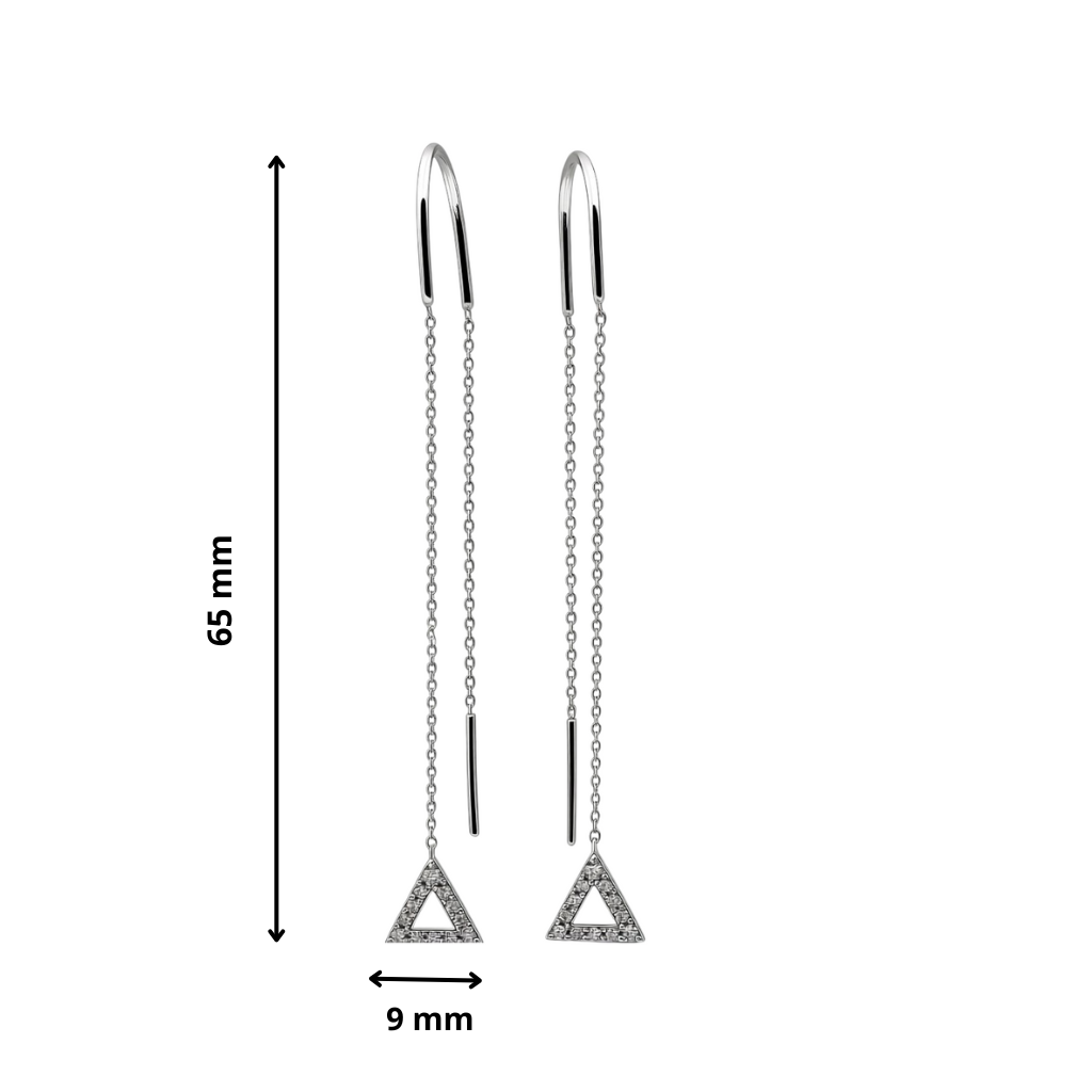 Minđuše sa brilijantima
