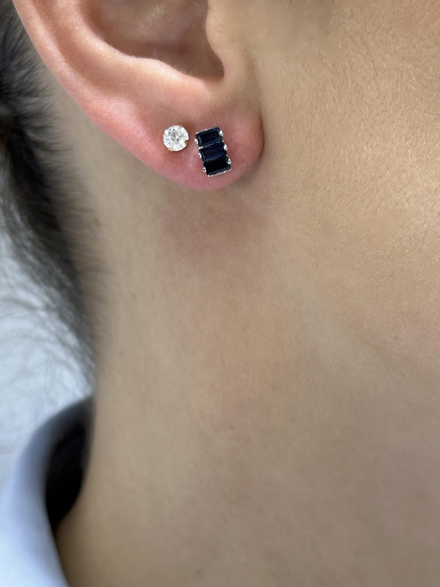 Minđuše sa safirom  